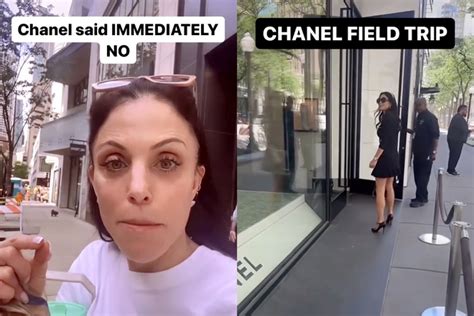 bethany banned from chanel|bethenny frankel chanel store.